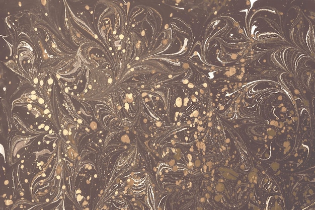 Abstract marble floral pattern texture Traditional art of Ebru marbling