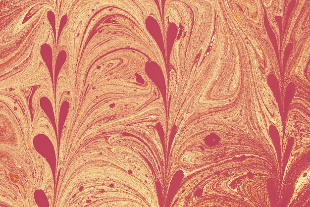 Abstract marble floral pattern texture Traditional art of Ebru marbling