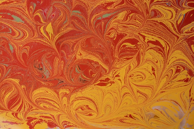 Abstract marble pattern texture Traditional art of Ebru marbling