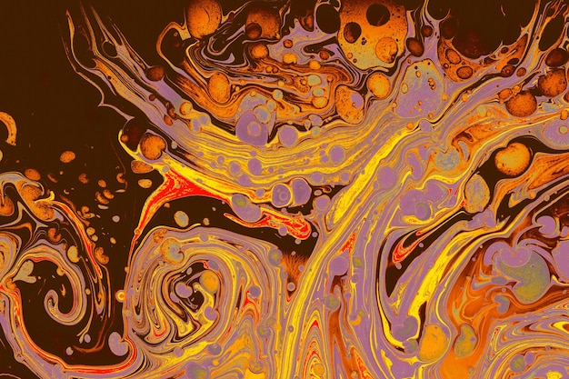 Abstract marbling art patterns as colorful background