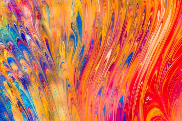 Abstract marbling art patterns as colorful background