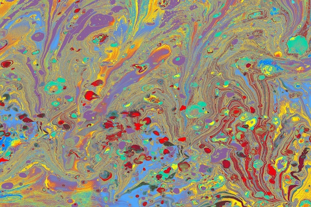 Abstract marbling art patterns as colorful background