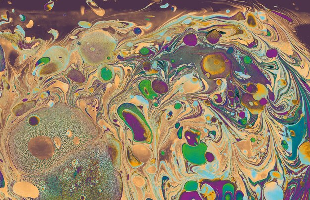 Abstract marbling art patterns as colorful background