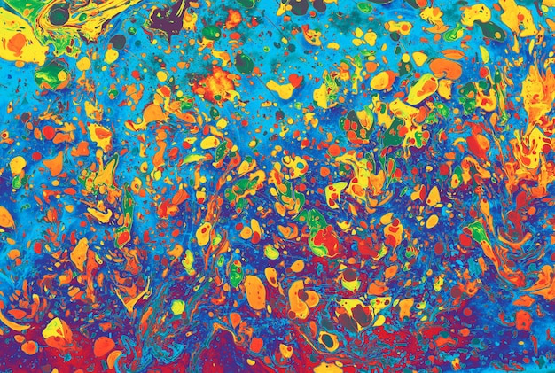 Abstract marbling art patterns as colorful background