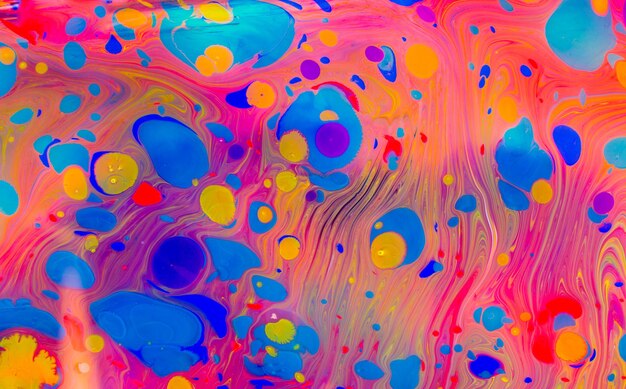 Abstract marbling art patterns as colorful background