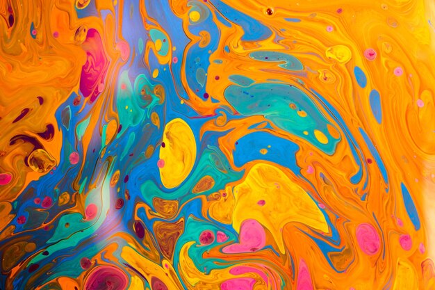 Abstract marbling art patterns as colorful background