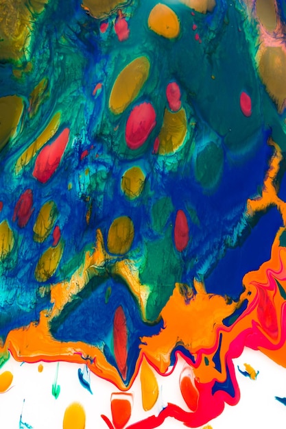 Abstract marbling art patterns as colorful background