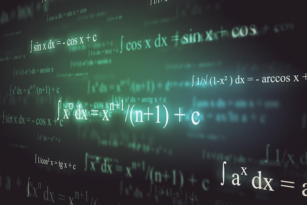 Abstract math background