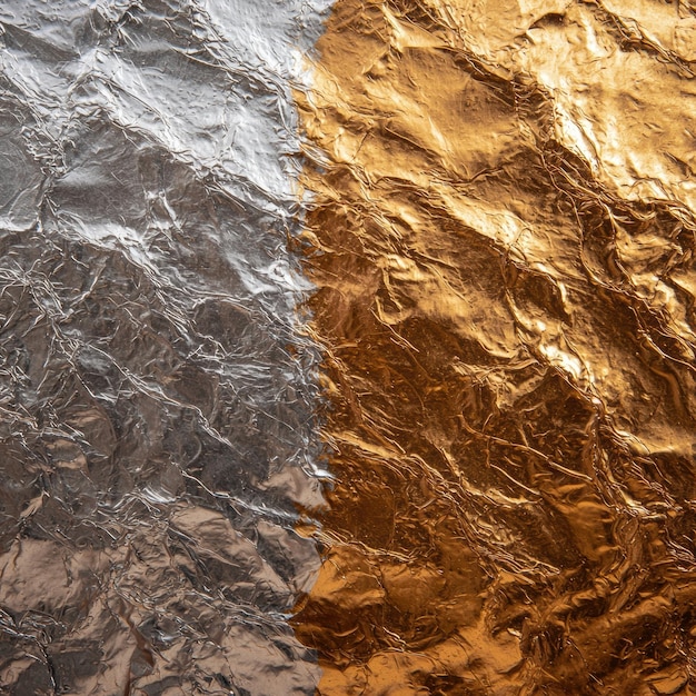 Photo abstract metallic texture background