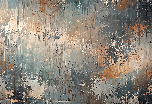 Abstract metallic texture with distressed look