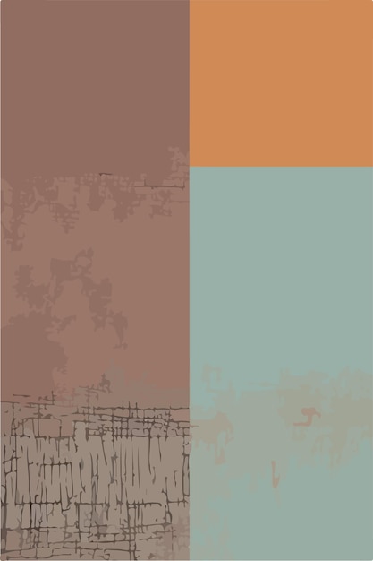 abstract minimalist wallpaper in boho style