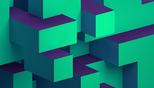 Abstract Minimalistic 3D Background