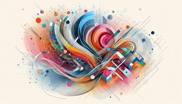 Abstract Modern Background