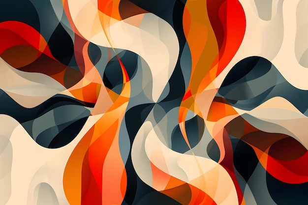 Abstract modern flat color background