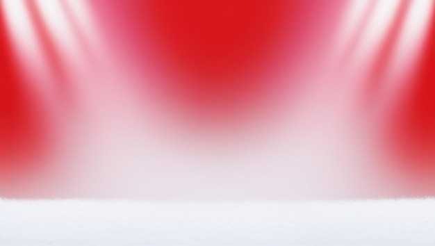 Photo abstract modern gradient red white background