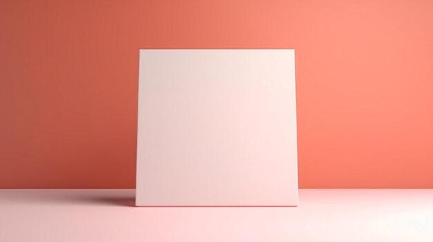 abstract modern minimalist wallpaper blank square card