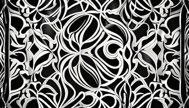 Abstract Monochromatic Pattern