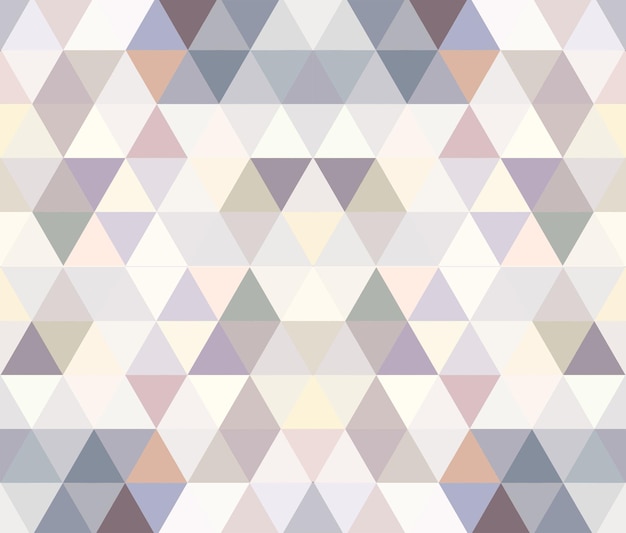 Abstract mosaic abstract seamless backround White triangular low poly style pattern