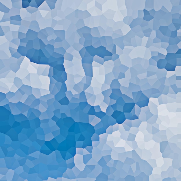 Abstract mosaic light blue pattern background.