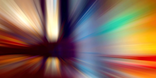 Abstract Motion speed background, colorful lines and blur