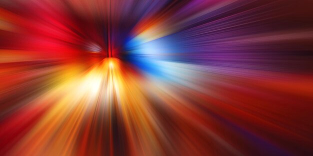 Abstract Motion speed background, colorful lines and blur