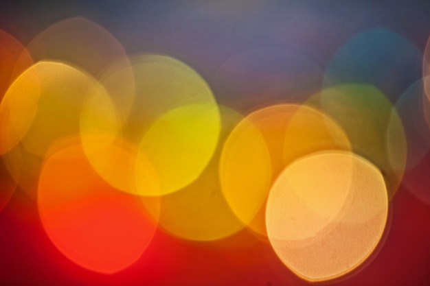 Abstract multicolored bokeh