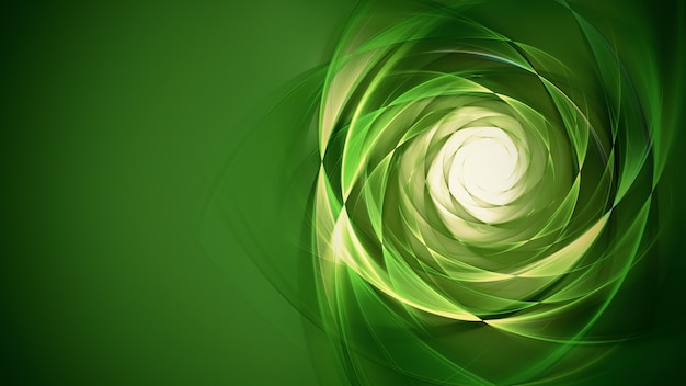 Abstract natural background with bright green lines