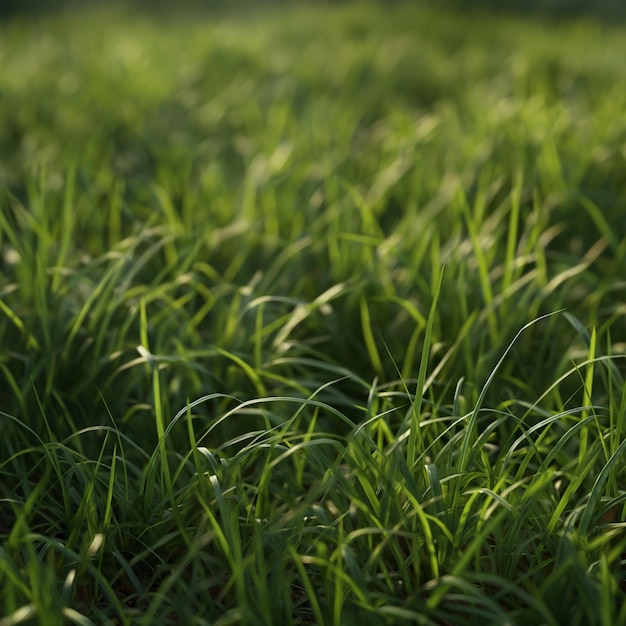 Abstract natural backgrounds with green grass and beauty bokeh