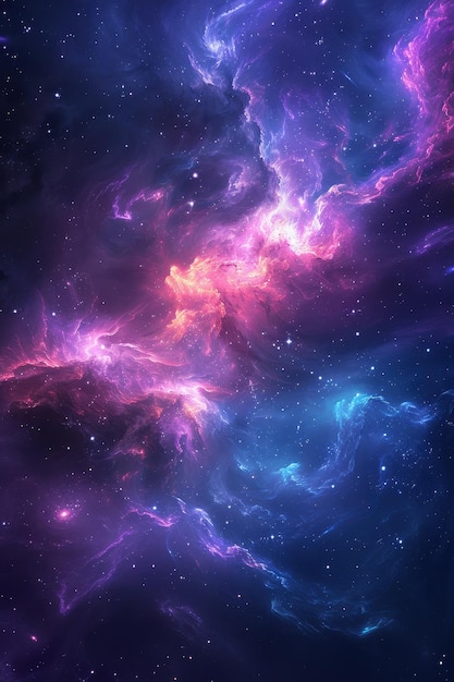 Abstract Nebula Space Background