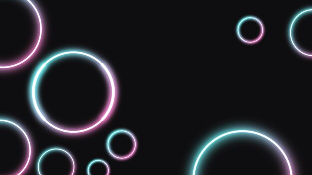 Abstract neon glow background