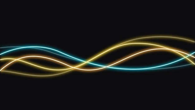 Abstract neon glow background