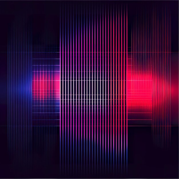 abstract neon line background transparent background in the style of navy and magenta