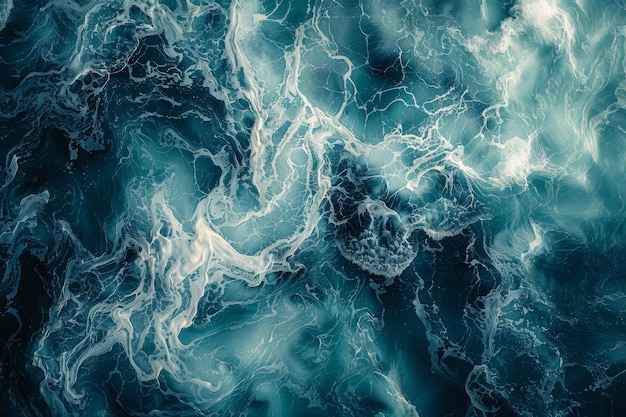 Abstract Oceanic Swirls