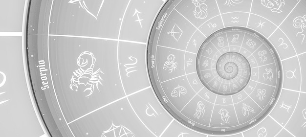 Abstract old conceptual background on mysticism astrology fantasy