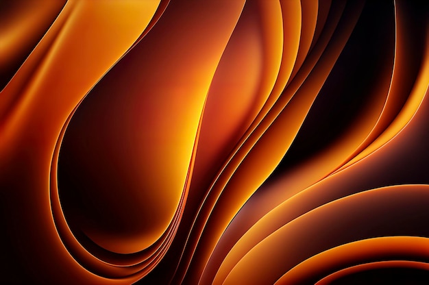 Abstract orange background abstract wave background with orange color