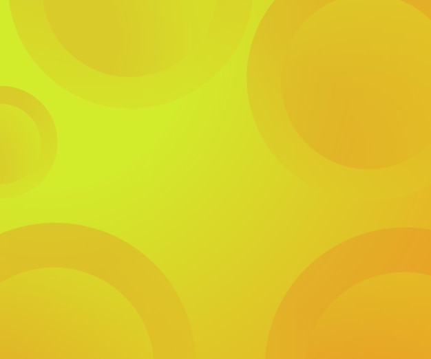 Abstract orange background with circles Dynamic shapes composition illustration background