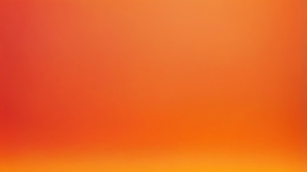 Photo abstract orange gradient background