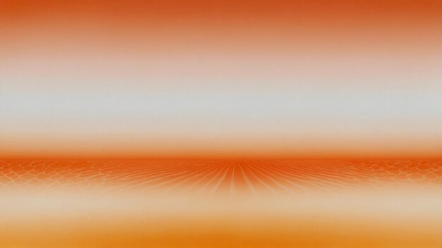 Abstract Orange Landscape