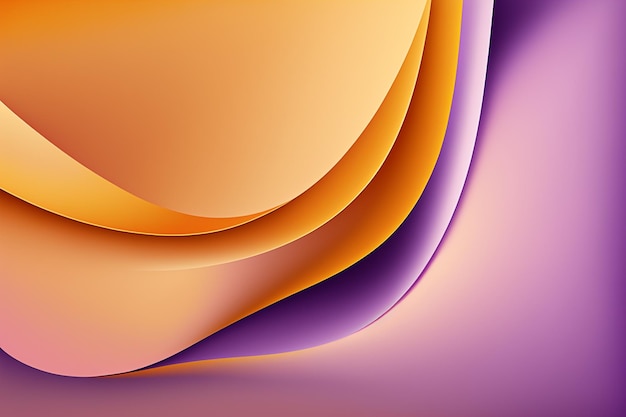 Abstract orange purple background for banner template wallpaper poster elegant website wall Generative AI