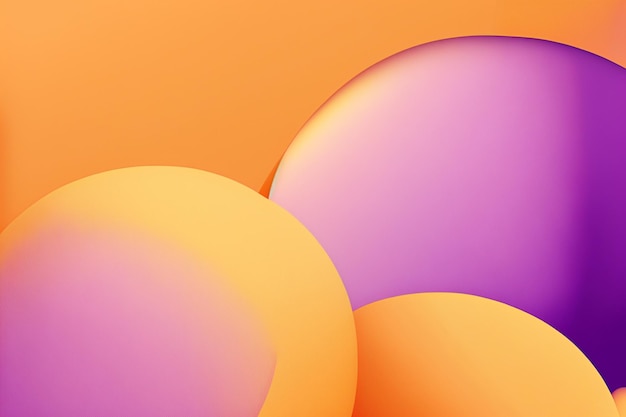 Abstract orange purple background for banner template wallpaper poster elegant website wall Generative AI