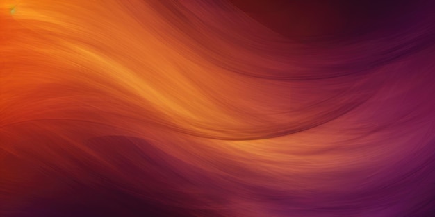 Abstract Orange and Purple Waves