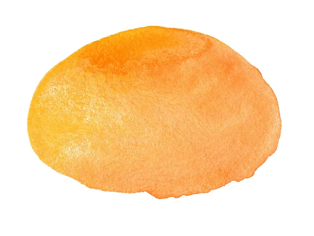 Abstract orange watercolor background