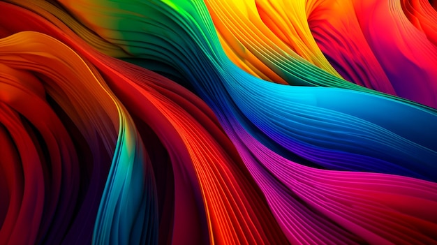 Abstract organic colorful background wallpaper design Generative AI