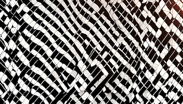 Abstract Overlapping Lines Pattern