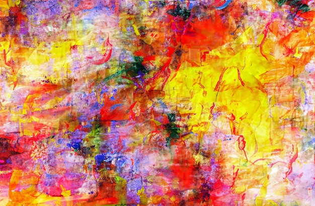 Photo abstract painting background or texture