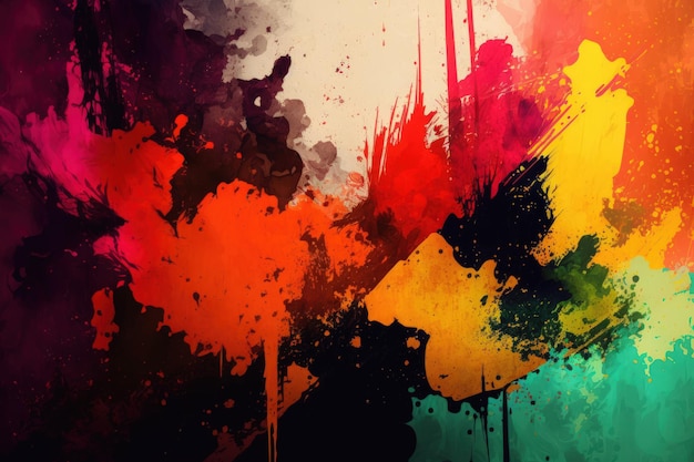 Abstract painting grungy background graphics