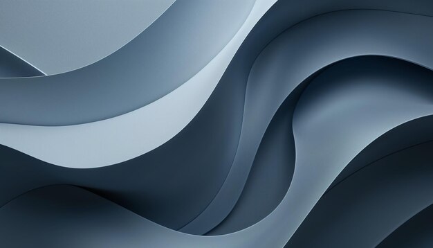 Abstract pale blue background with wavy lines for background and texture 3d rendering 3d illustra