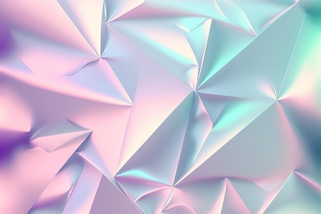 Abstract pastel holographic textured background Ai generated