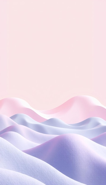 Abstract pastel pink and purple wavy textured background