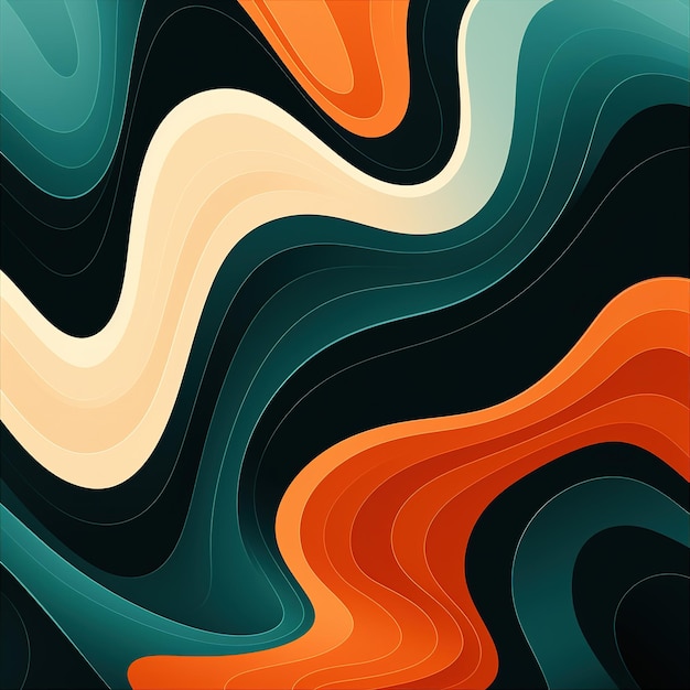 Abstract pattern background for a presentation slide